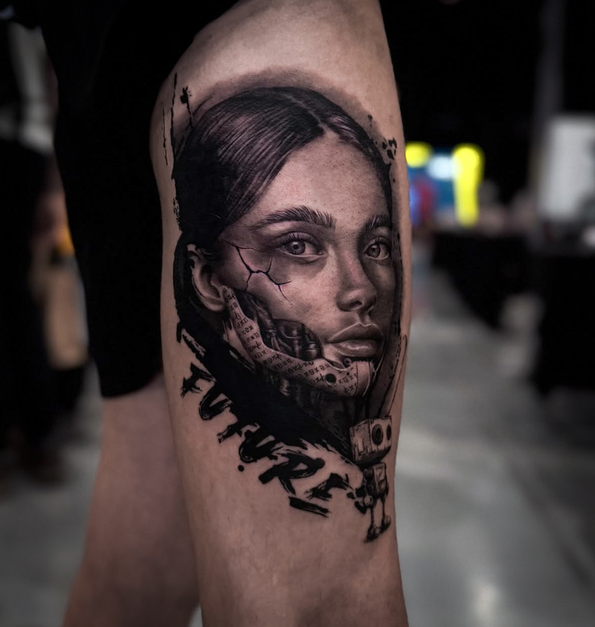 Tatuaż Muminki Van Gogh